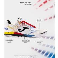 Обувь футбольная для зала JOMA TOP FLEX REBOUND TORW2476IN  - Обувь футбольная для зала JOMA TOP FLEX REBOUND TORW2476IN 